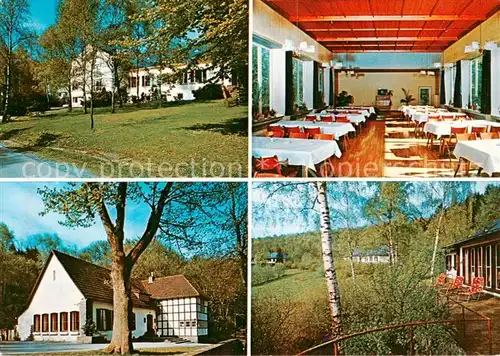 AK / Ansichtskarte  Neuenrade Friedrich Krupp Huettenwerke AG Erholungshei Walter Borbet Hoehe Speisesaal Terrasse Neuenrade