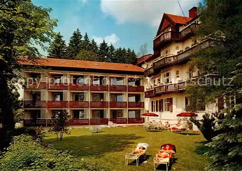 AK / Ansichtskarte 73867589 Bad_Woerishofen Kurpark Sanatorium Bad_Woerishofen