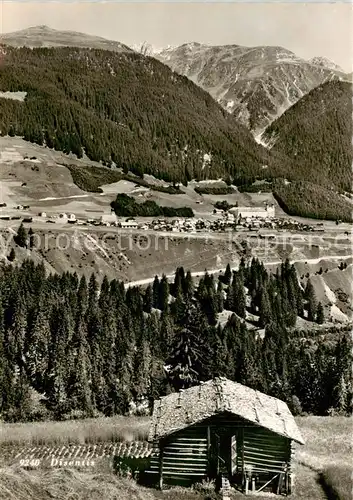 AK / Ansichtskarte  Disentis_GR Panorama Disentis GR