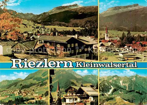 AK / Ansichtskarte  Riezlern_Kleinwalsertal_Vorarlberg Orts und Teilansichten Panorama Riezlern_Kleinwalsertal