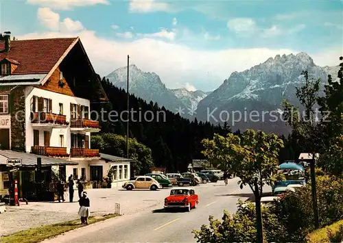 AK / Ansichtskarte 73867622 Iselsberg-Stronach_Osttirol_AT Alpenhotel Defreggerhof Iselsberg Passhoehe mit Lienzer Dolomiten 