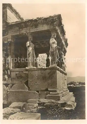 AK / Ansichtskarte  Athen_Greece Akropolis Erechtheion Korenhalle 