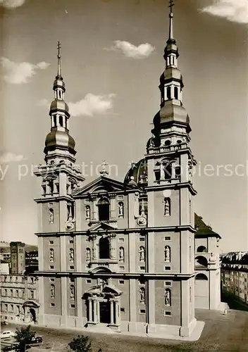 AK / Ansichtskarte  Wuerzburg_Bayern Kirche Stift Haug 