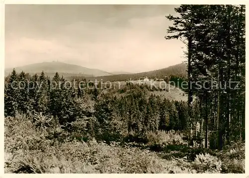 AK / Ansichtskarte  Todtnauberg Berggasthof Stuebenwasen mit Feldberg Todtnauberg