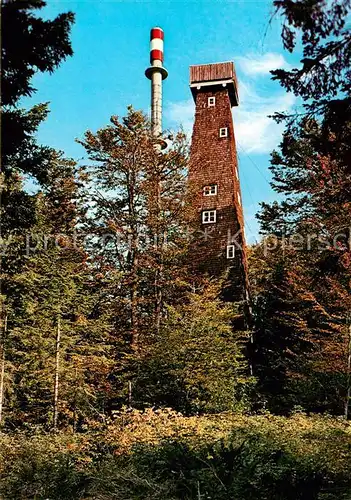 AK / Ansichtskarte  Brotjacklriegel Aussichtsturm und Sender Brotjacklriegel