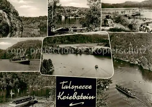 AK / Ansichtskarte 73867663 Kriebstein Talsperre Kriebstein Teilansichten Kriebstein