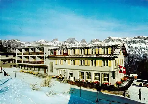 AK / Ansichtskarte  Flumserberg_SG Neues Hotel Gamperdon 