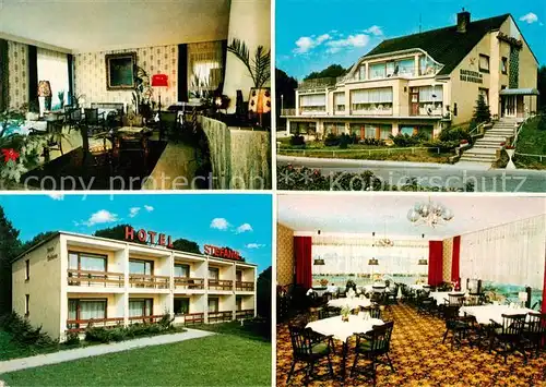 AK / Ansichtskarte  Schackendorf_Bad_Segeberg Hotel Haus Stefanie Tagungshotel Restaurant
 Schackendorf_Bad_Segeberg
