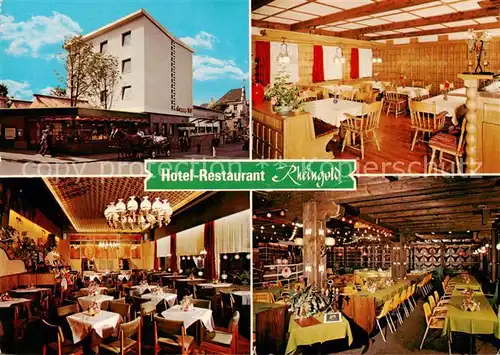 AK / Ansichtskarte 73867766 Koenigswinter Hotel Restaurant Rheingold Koenigswinter