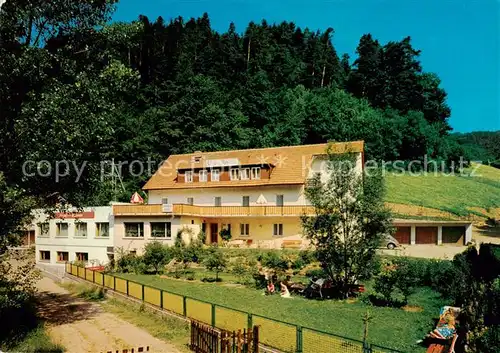 AK / Ansichtskarte  Hornberg__Schwarzwald Café Restaurant Pension Schondelgrund 