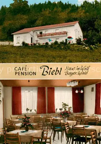 AK / Ansichtskarte 73867769 Haus_Wald Café Pension Biebl Haus_Wald