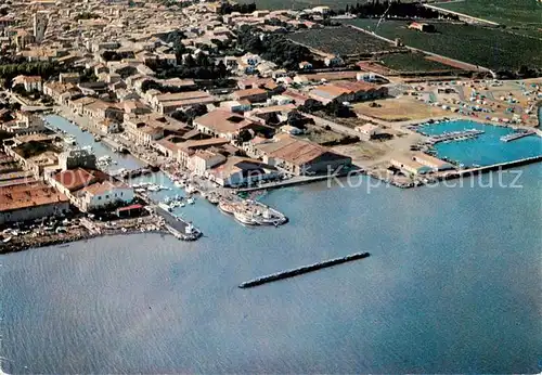 AK / Ansichtskarte  Marseillan__34_Herault Occitanie Vue aerienne du Port 