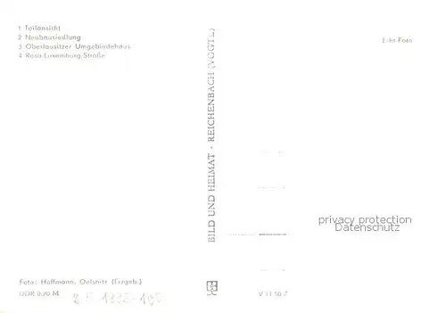 AK / Ansichtskarte  Olbersdorf_Sachsen Teilansicht Neubausiedlung Oberlausitzer Umgebindehaus Rosa Luxemburg Strasse Olbersdorf Sachsen