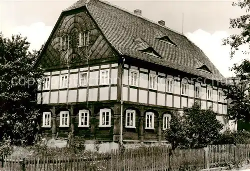 AK / Ansichtskarte  Oberherwigsdorf Oberlausitzer Umgebindehaus 