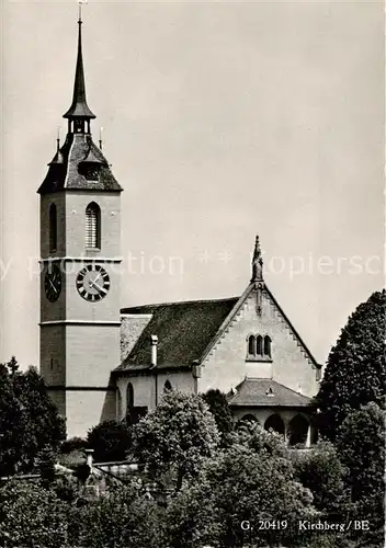 AK / Ansichtskarte  Kirchberg_BE Kirche Kirchberg BE
