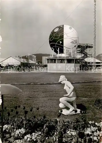 AK / Ansichtskarte  Bern_BE Hospes 1954 Schweizer Fremdenverkehrs und internat Kochkunst Ausstellung Lichtkugel und Leuchtnadel Bern_BE