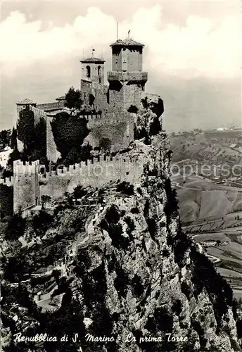 AK / Ansichtskarte 73867851 San_Marino__Repubblica_di La prima Torre 