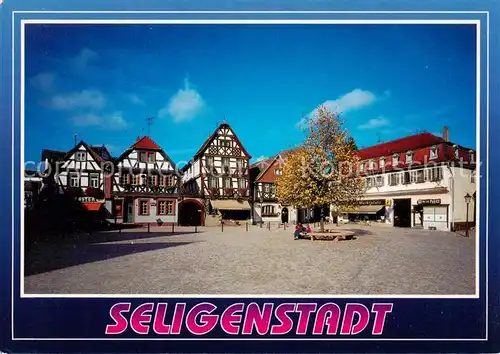 AK / Ansichtskarte 73867854 Seligenstadt_Hessen Marktplatz Seligenstadt_Hessen