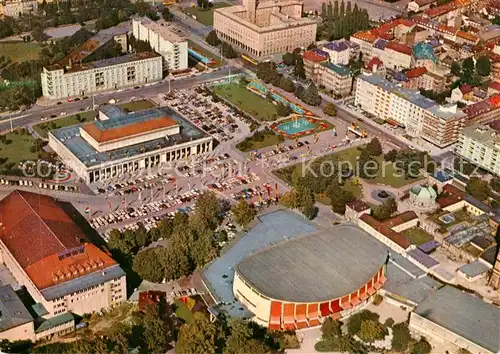 AK / Ansichtskarte  Karlsruhe_Baden Festhallenplatz Karlsruhe_Baden