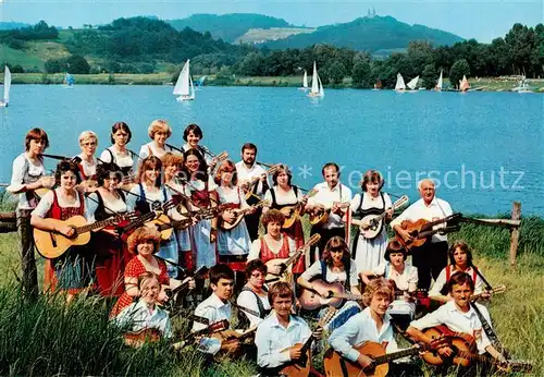 AK / Ansichtskarte  Staffelstein Klampfengruppe des Touristenvereins Die Naturfreunde Staffelstein