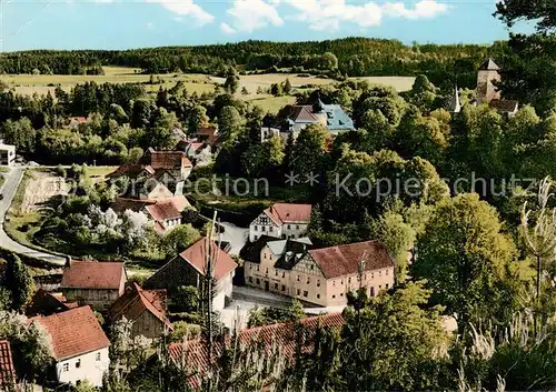 AK / Ansichtskarte  Aufsess Gasthof Pension Sonne Panorama Aufsess