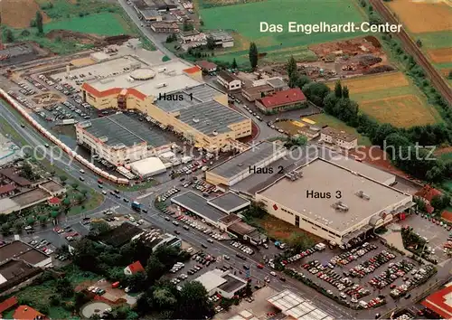 AK / Ansichtskarte 73867937 Hassfurt Engelhardt Center Fliegeraufnahme Hassfurt