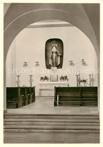 AK / Ansichtskarte  Wuerzburg_Bayern Rita Kapelle in der Augustinerkirche 