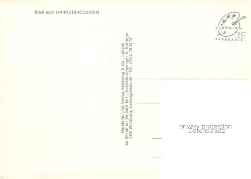 AK / Ansichtskarte  Margetshoechheim Ausflugsdampfer Margetshoechheim