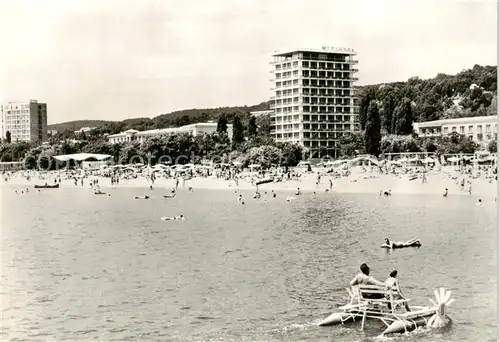 AK / Ansichtskarte  Zlate_Pisky_Zlate_Piesky_Goldstrand_BG Strandpartie 