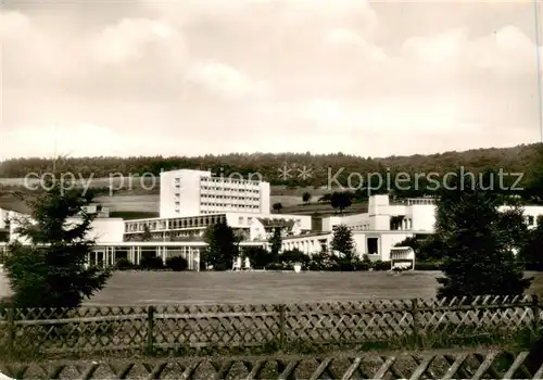 AK / Ansichtskarte 73868044 Bad_Soden-Salmuenster Staedt Kurmittelhaus mit Knappschafts Sanatorium Bad_Soden-Salmuenster