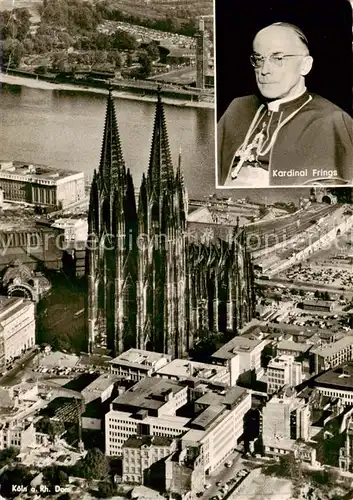 AK / Ansichtskarte 73868052 Cologne_Koeln_Rhein Dom Josef Kardinal Frings Erzbischof von Koeln Cologne_Koeln_Rhein