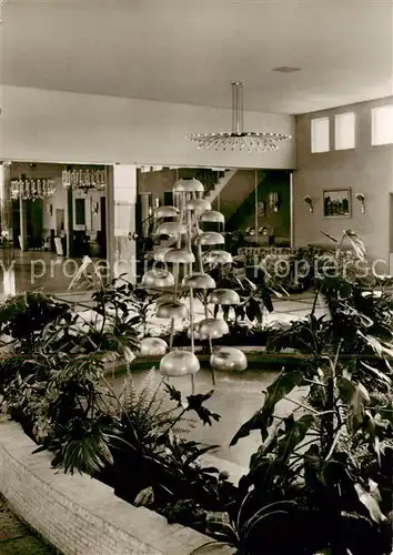 AK / Ansichtskarte  Heidelberg_Neckar Officiers and Civilians Open Mess Fountain in Lobby Heidelberg Neckar