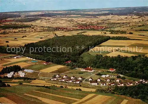 AK / Ansichtskarte  Buchen__Odenwald Kinder und Jugenddorf Klinge Fliegeraufnahme 