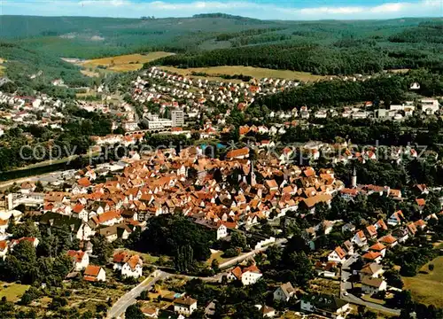 AK / Ansichtskarte 73868139 Melsungen_Fulda Fliegeraufnahme Melsungen Fulda