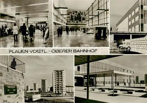 AK / Ansichtskarte  Plauen__Vogtland Oberer Bahnhof 