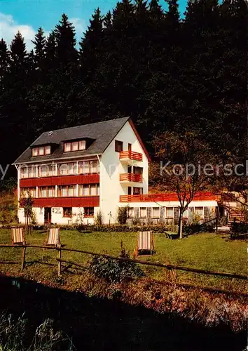 AK / Ansichtskarte  Latrop_Schmallenberg Pension Haus am Walde 