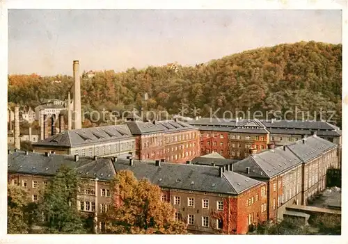 AK / Ansichtskarte  Meissen_Elbe_Sachsen Staatliche Porzellan-Manufaktur Teilansicht des Werkes Meissen_Elbe_Sachsen