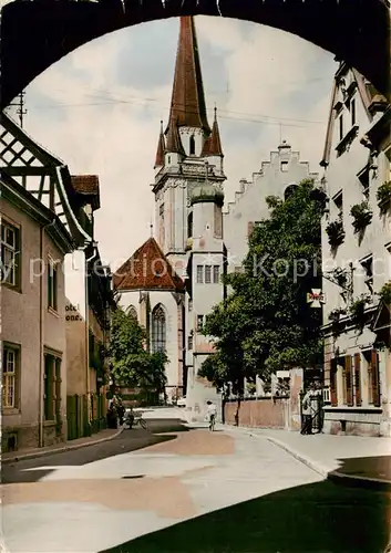 AK / Ansichtskarte  Radolfzell_Bodensee Blick zur Kirche Radolfzell Bodensee