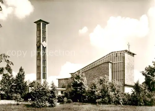 AK / Ansichtskarte  Wuerzburg_Bayern Kath Pfarrkirche St Alfons 