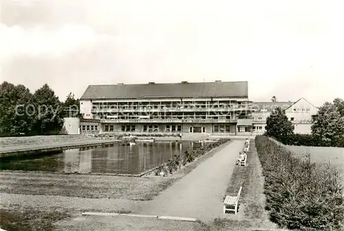 AK / Ansichtskarte  Harzgerode Kinderheilstaette Schwimmbad Harzgerode