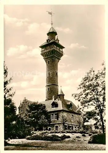 AK / Ansichtskarte  Wuerzburg_Bayern Frankenwarte mit Aussichtsturm 