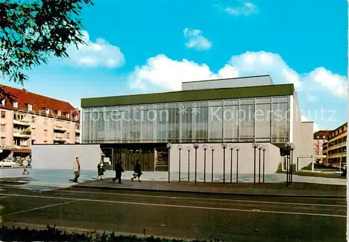 AK / Ansichtskarte 73868298 Wuerzburg_Bayern Stadt Theater 