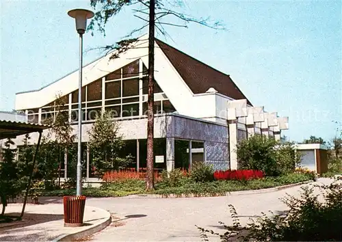 AK / Ansichtskarte  Burghausen__Salzach_Oberbayern Hallenbad 