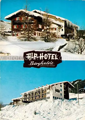 AK / Ansichtskarte  Hirschegg_Kleinwalsertal_Vorarlberg_AT Alp Hotel Berghalde 