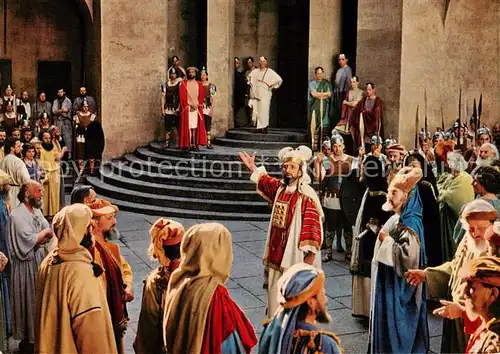 AK / Ansichtskarte 73868361 Oberammergau Passionsspiele 1960 Oberammergau