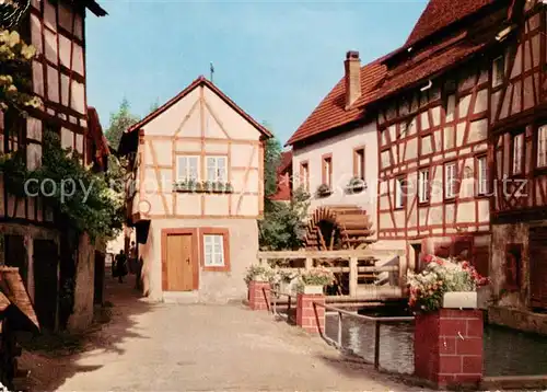 AK / Ansichtskarte  Annweiler_Trifels Das Muehlrad Annweiler_Trifels