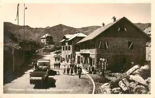 AK / Ansichtskarte  Ploeckenpass_1360m_Kaernten_AT Grenze Deutschland Italien 