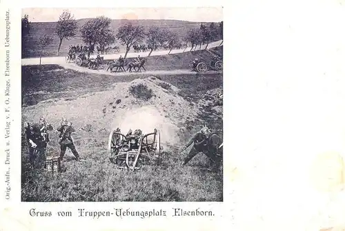 AK / Ansichtskarte  Elsenborn_Belgie Truppenuebungsplatz Feldpost 