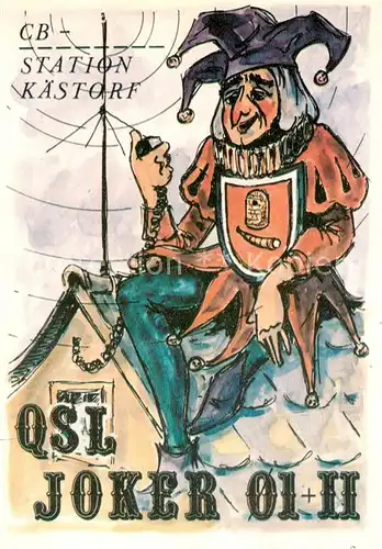 AK / Ansichtskarte  Gifhorn CB Station Kaestorf Karikatur Gifhorn