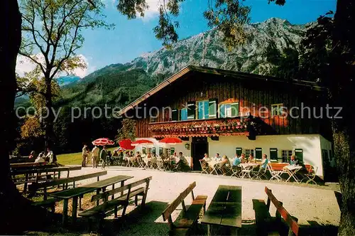 AK / Ansichtskarte  Nonn_Oberbayern Padingeralm mit Hochstaufen und Zwiesel Nonn Oberbayern